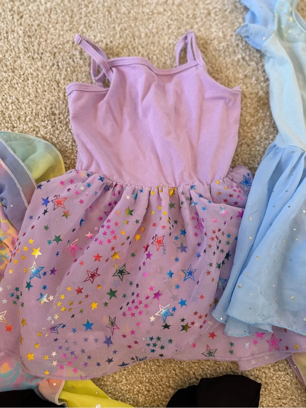 Girls Dance Ballet Dress Bundle - Multicolor, Pink, Blue, Black